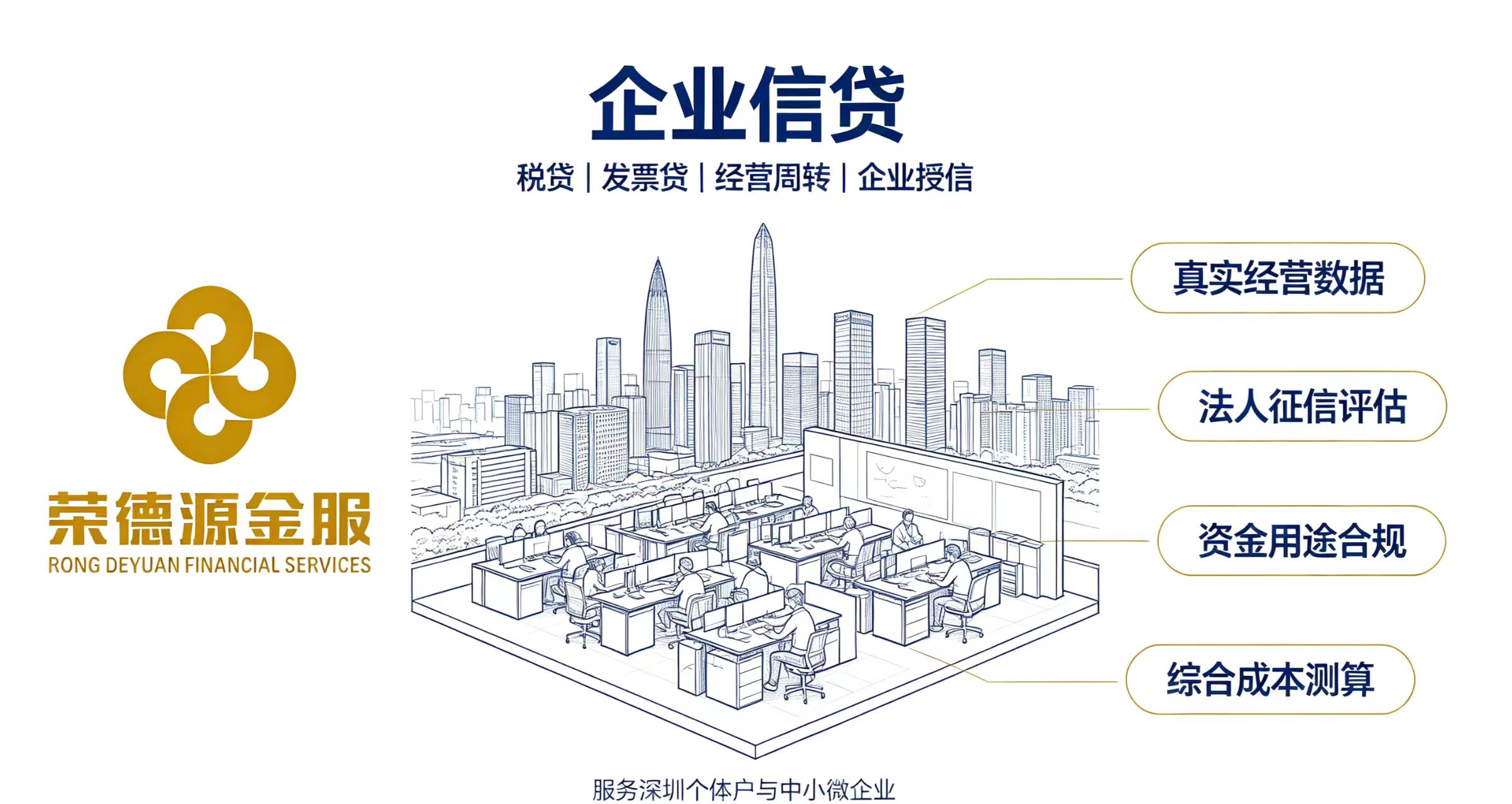 深圳企业信贷(税贷 / 发票贷)融资咨询服务