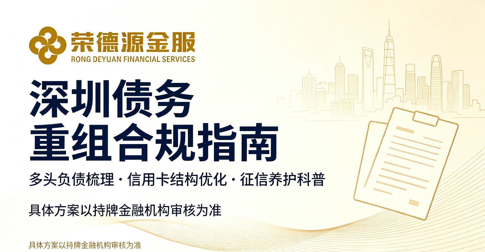 深圳高负债自救真相:别再傻傻协商、申请破产!真正保全征信的唯一方式