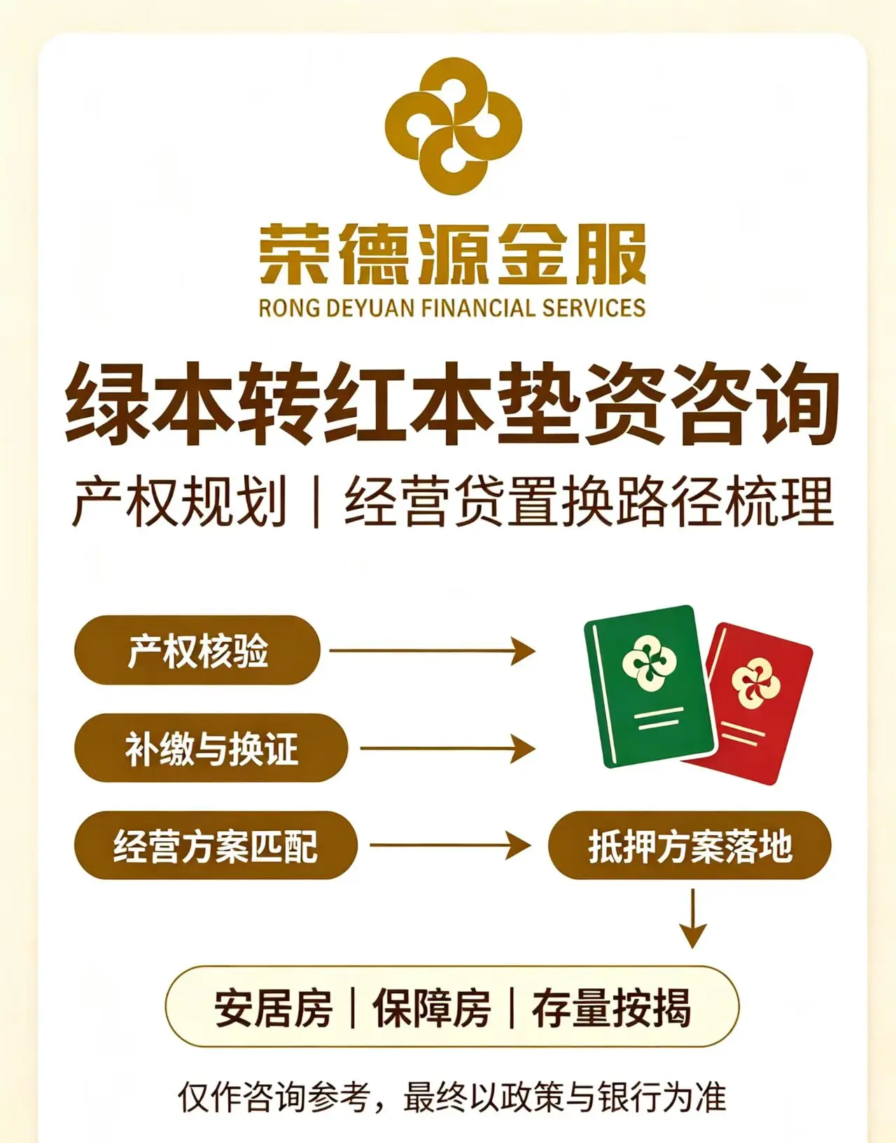 深圳绿本转红本垫资咨询