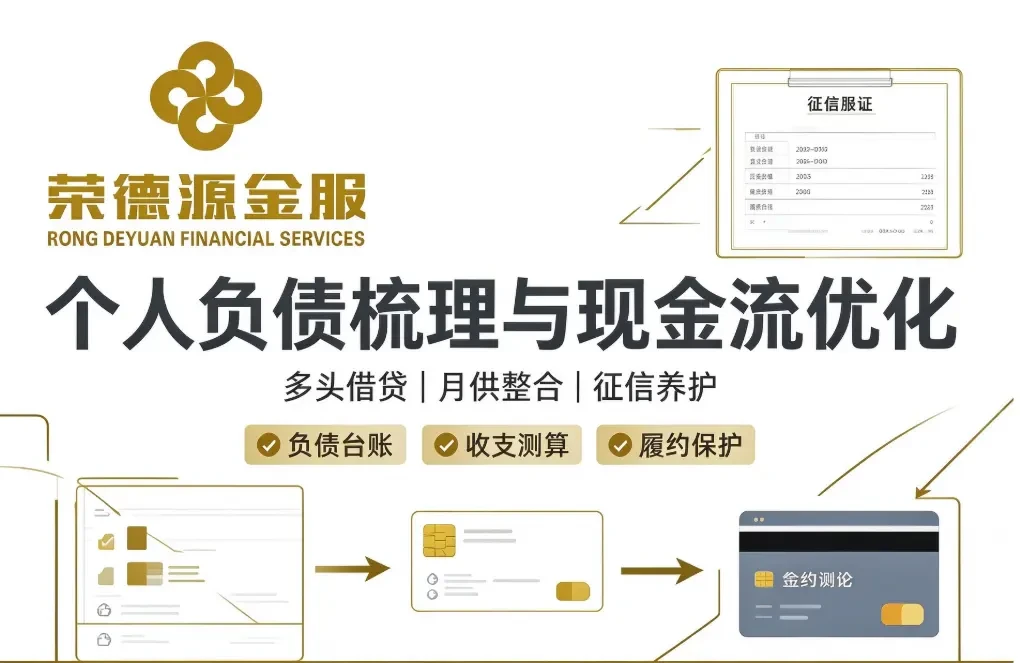 深圳上班族和个体户的多头借贷怎么破?负债梳理、月供优化与征信养护实操