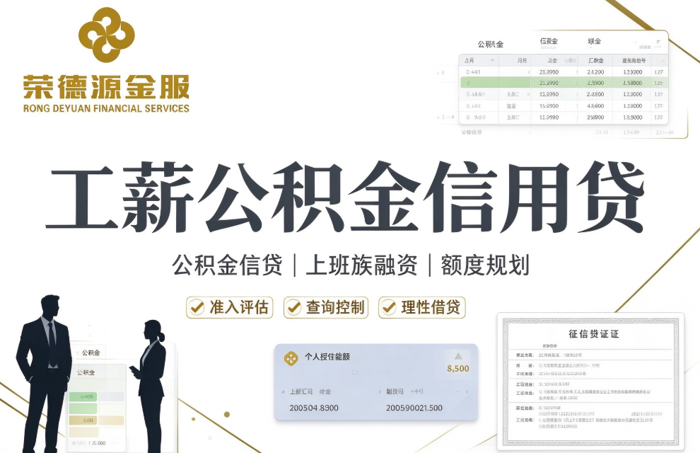 深圳上班族怎么用公积金资质申请信用贷?准入逻辑、查询控制与避坑全分享