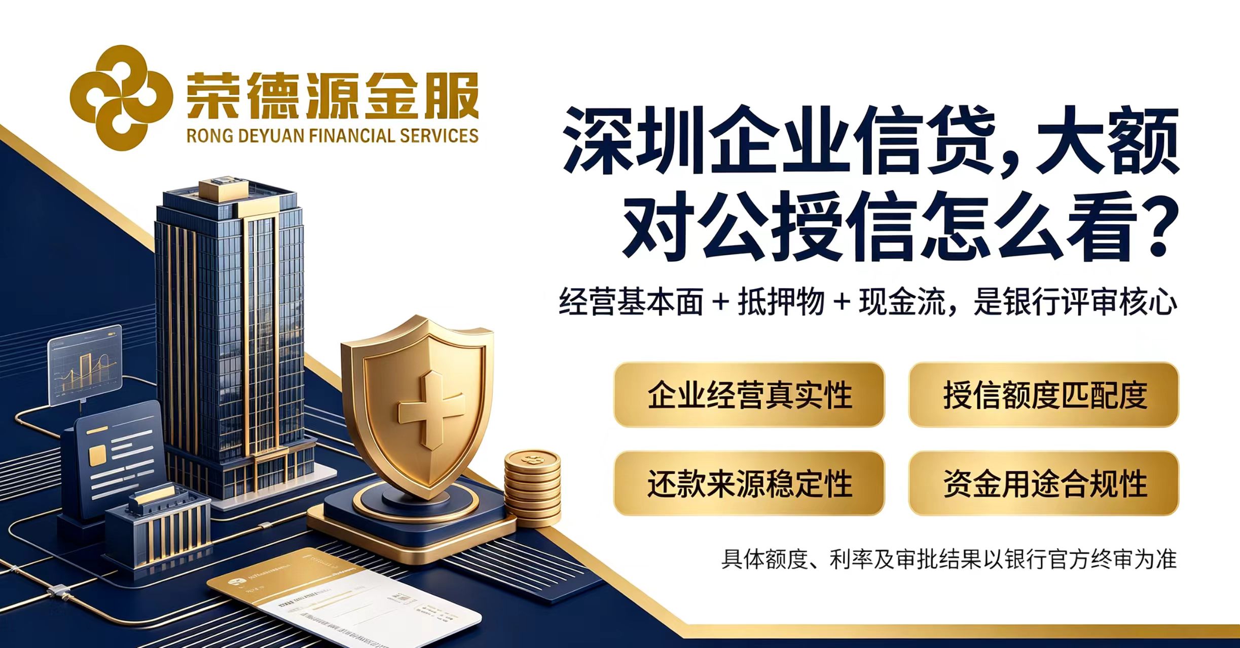 2026深圳企业大额对公授信实操解析:融资痛点、风控逻辑与合规解决方案